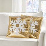 Glam Velvet Christmas Throw Pillow - NH818313