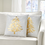 Glam Sequin Christmas Throw Pillow Cover - NH087313
