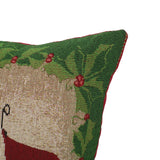 Modern Fabric Christmas Throw Pillow - NH597313