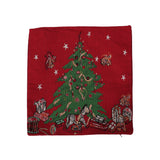 Modern Fabric Christmas Throw Pillow Cover - NH108313