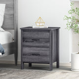 Contemporary 2 Drawer Nightstand - NH409413
