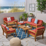 7-Seater Sectional Sofa Set For Patio with Loveseat - NH382703