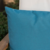 Outdoor Red Water Resistant Rectangular Throw Pillow - NH859203