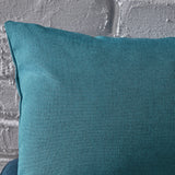 Indoor Red Water Resistant Rectangular Throw Pillow - NH509203