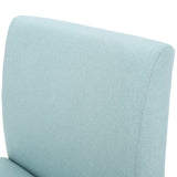Contemporary Fabric Slipper Accent Chair - NH257992