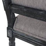 French Country Wood Upholstered Dining Chair, Set of 4 - NH355513