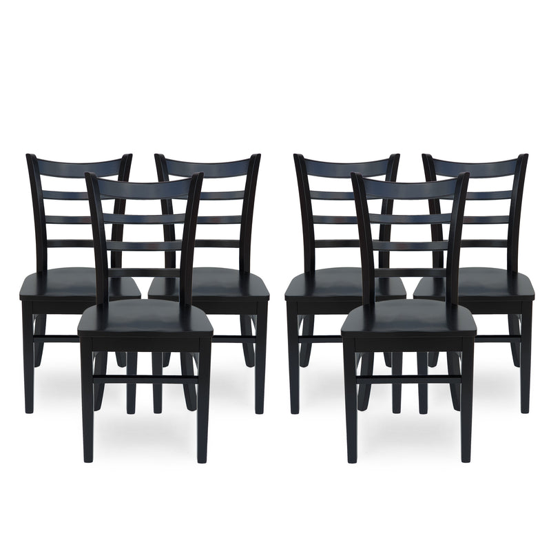 Farmhouse Wooden Dining Chairs (Set of 6) - NH986313