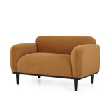 Sandee Contemporary Upholstered Loveseat