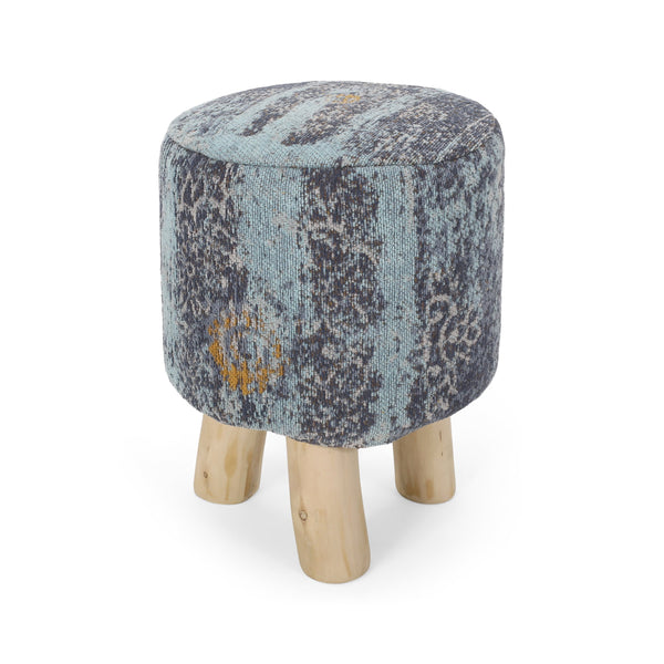 Handcrafted Boho Jacquard Stool - NH451313