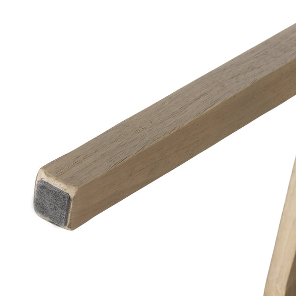 Vande Fabric Upholstered Wood Tub Dining Chairs, Set of 2 Noble House