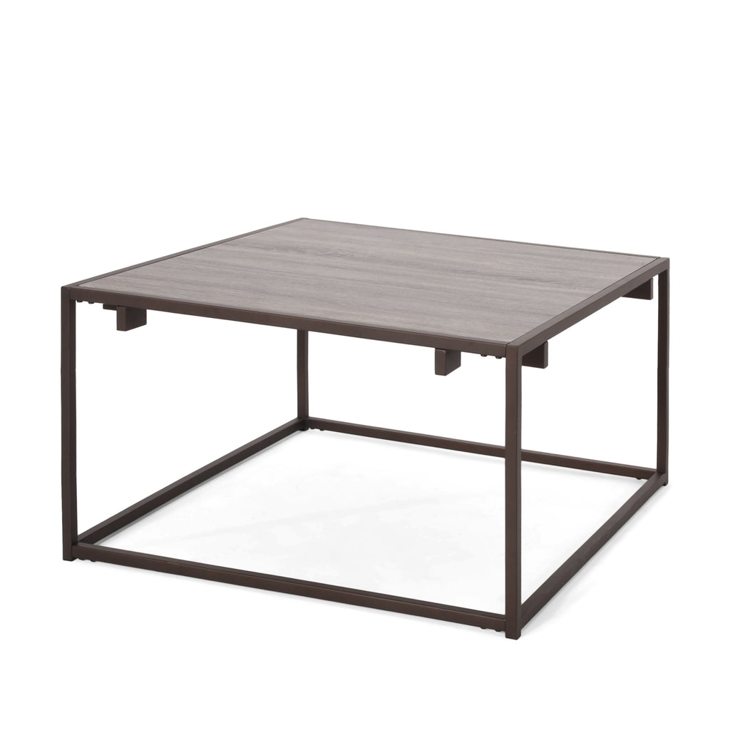 Modern Industrial Coffee Table NH642413 Noble House Furniture