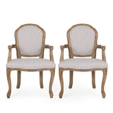 Traditional Upholstered Dining Chairs, Set of 2 - NH985413