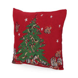Modern Fabric Christmas Throw Pillow Cover - NH108313