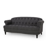 Contemporary Deep Tufted Sofa with Nailhead Trim - NH989213