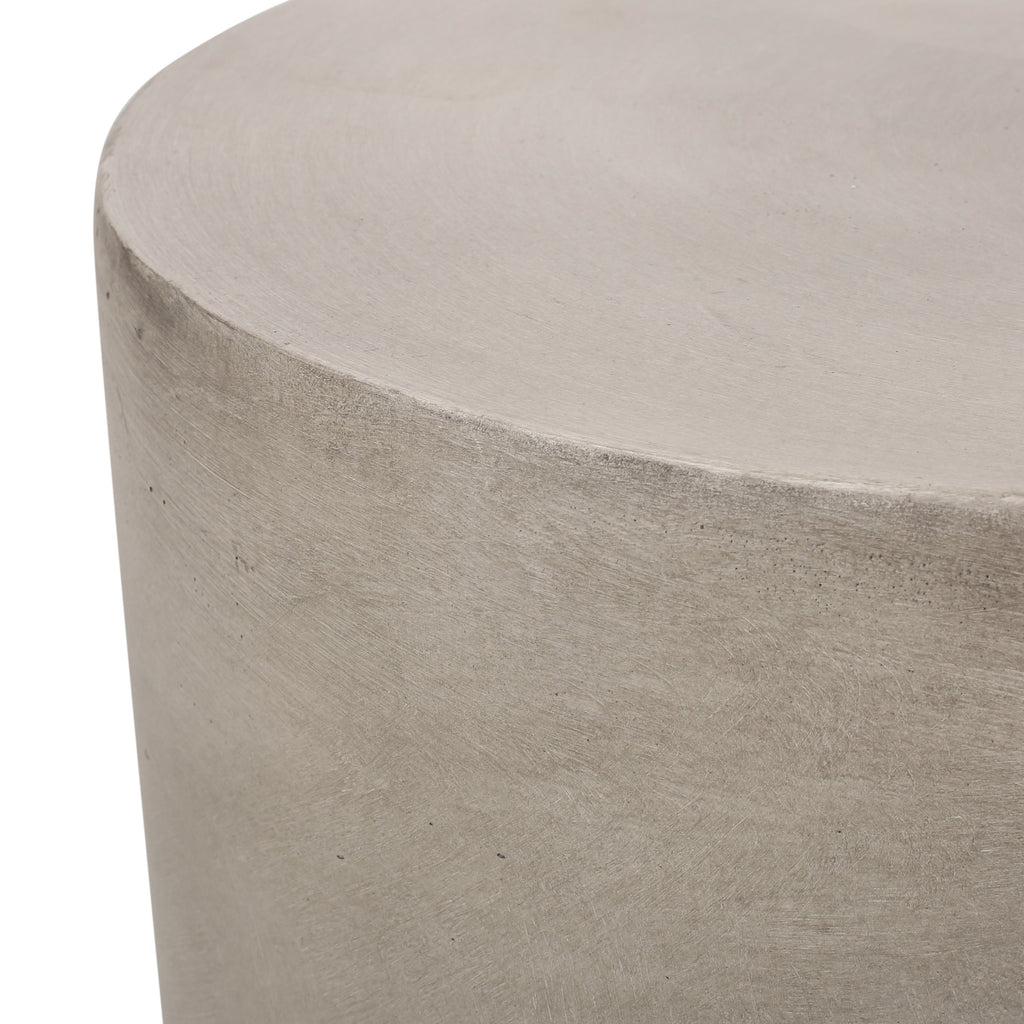 Outdoor Lightweight Concrete Side Table - NH604313 – NobleHouseFurniture