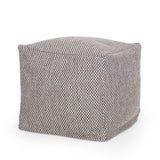 Contemporary Fabric Pouf - NH955413