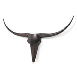 Aluminum Handcrafted Large Bull Wall Decor - NH200413