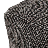 Contemporary Fabric Pouf - NH955413