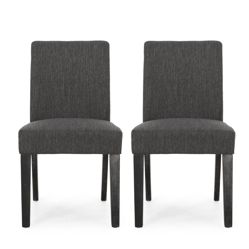 Contemporary Upholstered Dining Chair, Set of 2 - NH268313