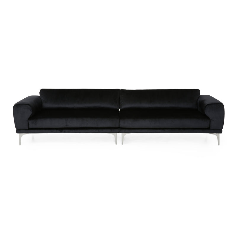 Modern Glam 4 Seater Velvet Sofa - NH741313
