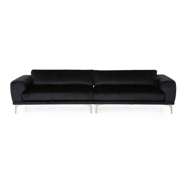 Modern Glam 4 Seater Velvet Sofa - NH741313