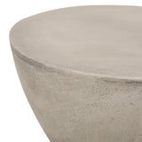 Outdoor Lightweight Concrete Side Table - NH804313