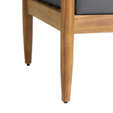Outdoor Acacia Wood Club Chair (Set of 2) - NH916313