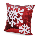 Glam Sequin Christmas Throw Pillow Cover - NH887313