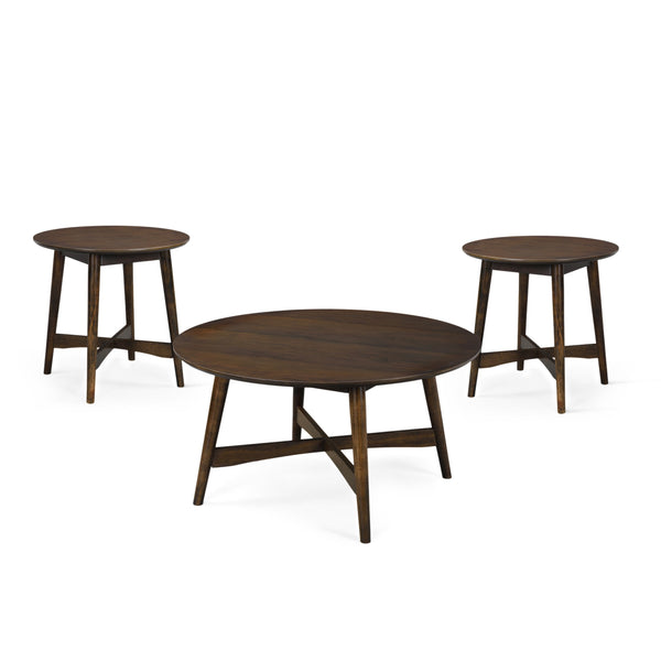 Mid-Century Modern Wood Table Set - NH139313