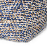 Boho Handcrafted Fabric Pouf - NH453513