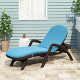 Outdoor Water Resistant Chaise Lounge Cushion - NH412313