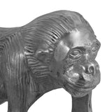 Handcrafted Aluminum Decorative Ape Figurine - NH522413