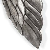 Handcrafted Aluminum Angel Wings Wall Decor - NH750413