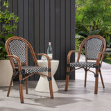 Symonds Outdoor French Bistro Chairs, Set of 2