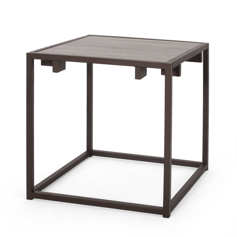 Modern Industrial End Table - NH942413