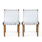 Outdoor Rope Weave Lounge Chair, Set of 2 - NH202413