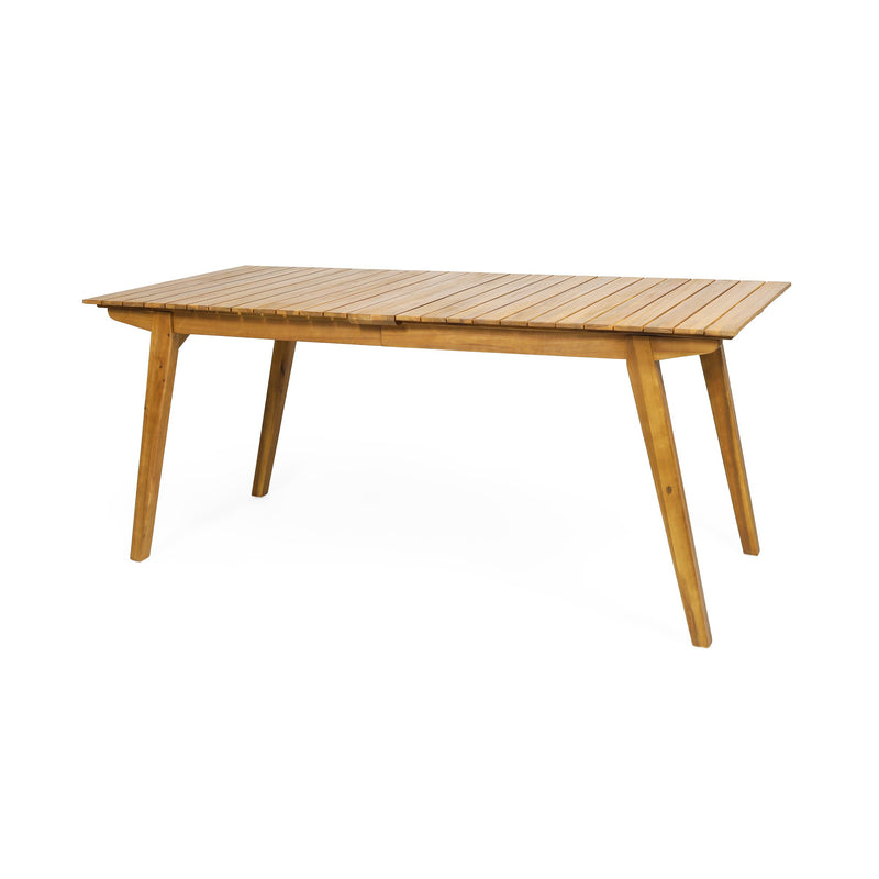 Outdoor Rustic Acacia Wood Dining Table - NH902313