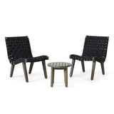 Outdoor Rope Weave Chat Set - NH402413