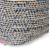 Boho Handcrafted Fabric Pouf - NH453513