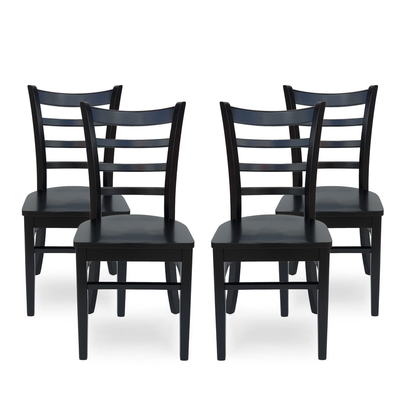 Farmhouse Wooden Dining Chairs (Set of 4) - NH786313