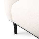 Sandee Contemporary Upholstered Loveseat