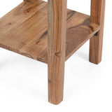 Handcrafted Mid-Century Modern Acacia Wood Plant Stand - NH730413