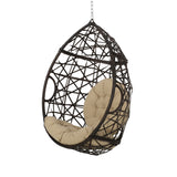 Outdoor and Indoor Wicker Hanging Chair with 8 Foot Chain (NO STAND) - NH584313