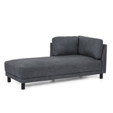 Contemporary Fabric Upholstered Chaise Lounge - NH817413