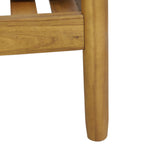 Outdoor Acacia Wood Club Chair (Set of 2) - NH768313