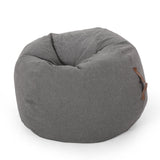Contemporary 5 Foot Bean Bag with Vinyl Straps - NH212413