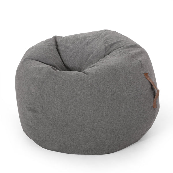 Contemporary 5 Foot Bean Bag with Vinyl Straps - NH212413 – Noble House ...