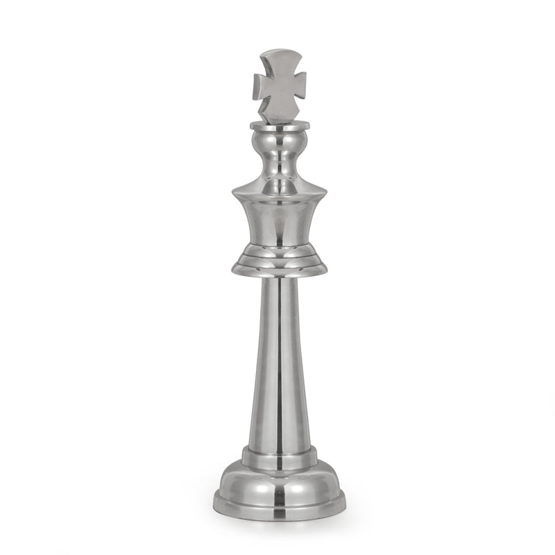 Handcrafted Aluminum Decorative Queen Chess Piece - NH891413