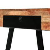 Handcrafted Boho Mango Wood End Table - NH826313